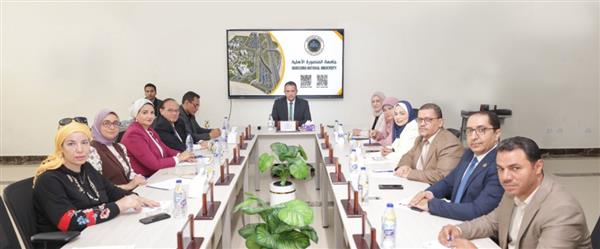 مجلس جامعة المنصورة الأهلية:  شراكات دولية جديدة ودعم للبحث العلمي