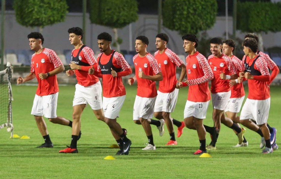 مصر بالزي الأحمر أمام تونس في تصفيات شمال أفريقيا تحت 20 عامًا