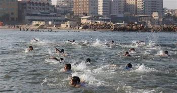 حكم التطهر من الجنابة بنزول البحر