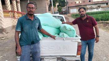   ضبط 18 جوال دقيق مدعم بأسيوط