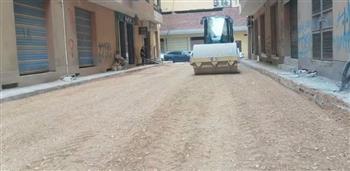 كفرالشيخ تبدأ رصف تقسيم عمارات المحافظة بعد تطوير المرافق