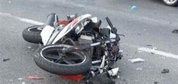   مصرع شاب في انقلاب دراجة نارية بطريق المنصورة–جمصة