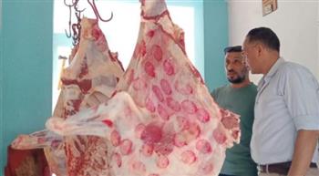   الباجور .. ضبط لحوم مجهولة المصدر قبل طرحها بالأسواق
