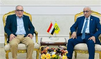 محافظ شمال سيناء يستقبل رئيس الهيئة العامة للتأمين الصحي