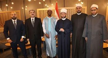 وزير الأوقاف يبحث مع مفتي رواندا تعزيز التعاون الديني والعلمي
