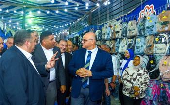 محافظ الإسكندرية يفتتح  معرض أهلا مدارس للمستلزمات المدرسية بمحطة مصر