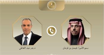   وزير الخارجية يبحث مع نظيره السعودي العلاقات الثنائية ومستجدات الأوضاع الإقليمية