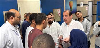   نائب وزير الصحة يتفقد مستشفى منفلوط المركزي