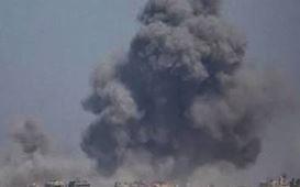   قصف من مسيرة إسرائيلية يستهدف بيت لاهيا شمالي قطاع غزة