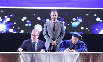 أحمد حمد: بدء تطبيق اتفاقيات جامعة مصر للمعلوماتية مع "سيزي" الفرنسية واليابان