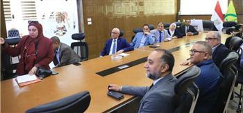 متابعة الخدمات الطبية بمجمع العريش الطبي خلال زيارة محافظ شمال سيناء ورئيس هيئة التأمين الصحي