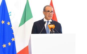 وزيرا خارجية مصر وإيطاليا يشاركان في أعمال منتدى الأعمال المصري - الإيطالي