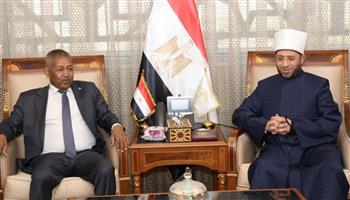   وزير الأوقاف يستقبل سفير السودان بالقاهرة لبحث تعزيز التعاون المشترك