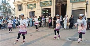 شارع الفن يواصل فعالياته بالإسكندرية