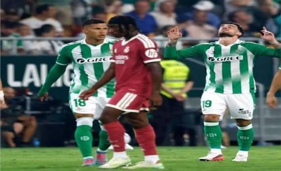 ريال بيتيس يفوز على ريال مدريد بهدف نظيف في الدوري الإسباني