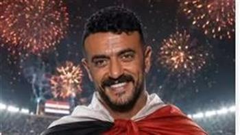 أحمد العوضي ضابط في فيلم «الفيل ع الدرفيل» 
