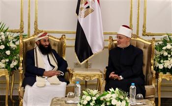   مفتي الجمهورية يلتقي وزير الأوقاف اليمني لبحث آفاق التعاون المشترك​