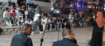 "شارع الفن"أغاني الطرب الأصيل في حفل فني بالممشى السياحي ببني سويف