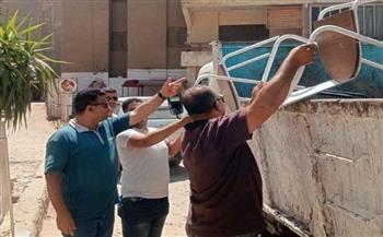 حملات مكبرة بالشرقية لرفع الإشغالات وضبط الشوارع قبل العيد القومي