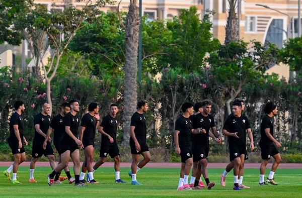 الدوري الممتاز .. الزمالك يواصل استعداداته لمواجهة أبوقير للأسمدة