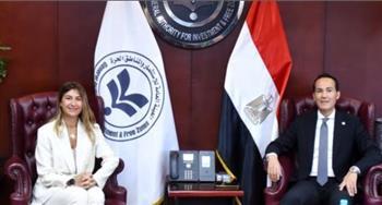 رئيس هيئة الاستثمار يستقبل رئيس قطاع البنوك الدولية بمجموعة "إنتيسا سان باولو"
