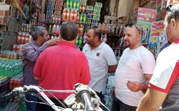 صحة المنيا: ضبط 2 طن ألبان فاسدة و800 زجاجة مياه وخل غير مطابق