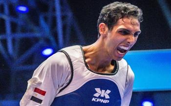   وزير الرياضة يهنئ سيف عيسى بعد التتويج بذهبية جراند سلام التايكوندو
