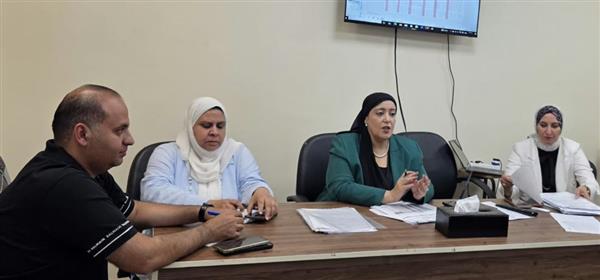 وكيل صحة الغربية تترأس اجتماع مديري المستشفيات لتطوير الخدمات الصحية