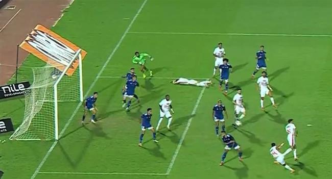 الزمالك يتقدم على أبو قير للأسمدة بهدف في الشوط الأول