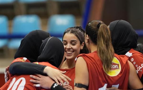 سيدات طائرة الأهلي في المجموعة الثانية ببطولة العالم بالبرازيل