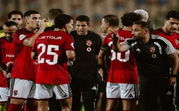   عموتة يعلن تشكيل الأهلي أمام المقاولون العرب بالدوري