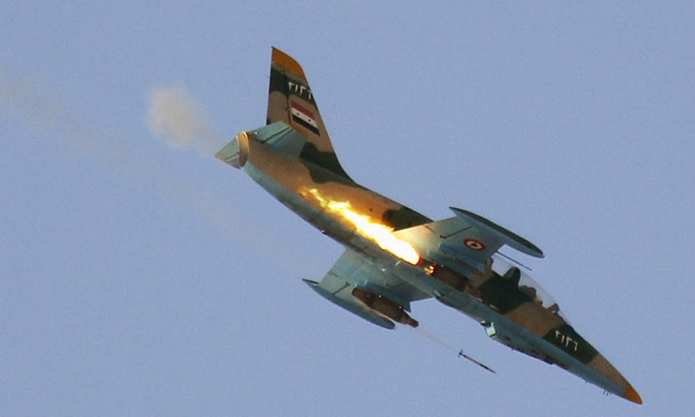 قائد الطائرة السورية يعلن أن طائرته أُسقطت خلال مهمة عسكرية