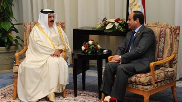   قمة مصرية بحرينية بين الرئيس السيسي والملك حمد بن عيسي بقصر الاتحادية
