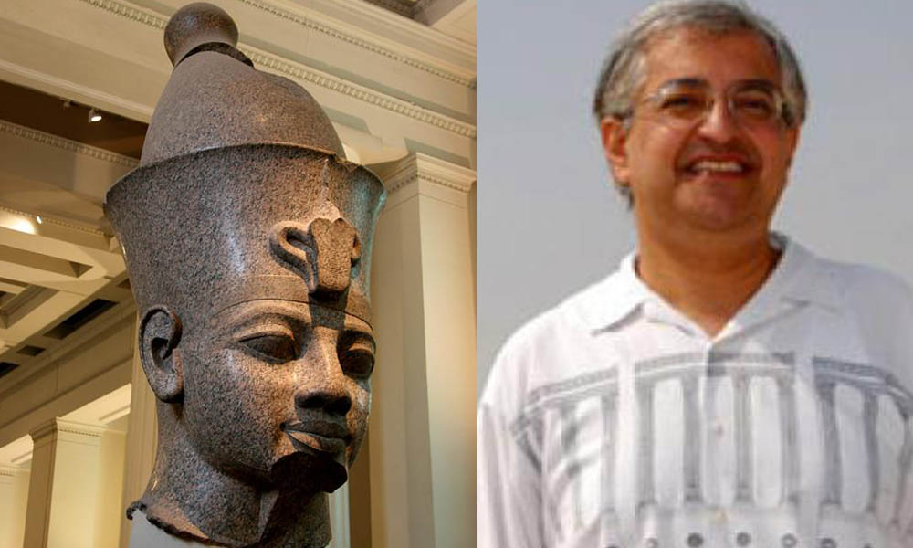   الشماع: تمثال المطرية المكتشف ليس "رمسيس" .. والأرجح "أمنحتب الثالث"