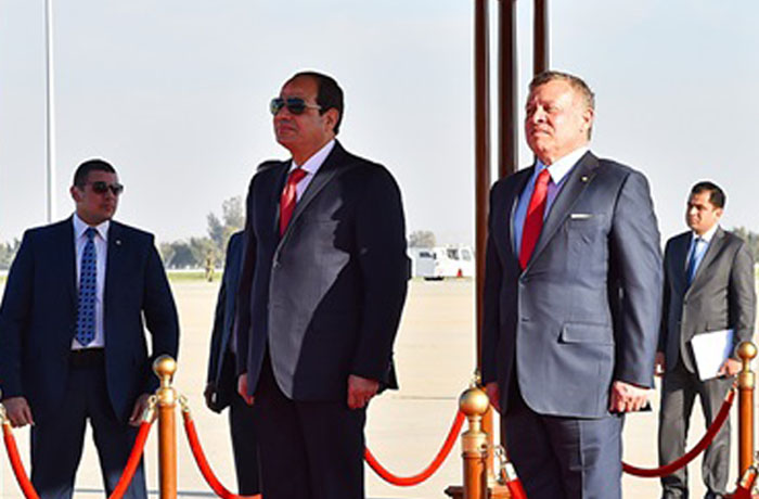   بدء توافد القادة العرب على مقر انعقاد القمة العربية الـ28 بالأردن