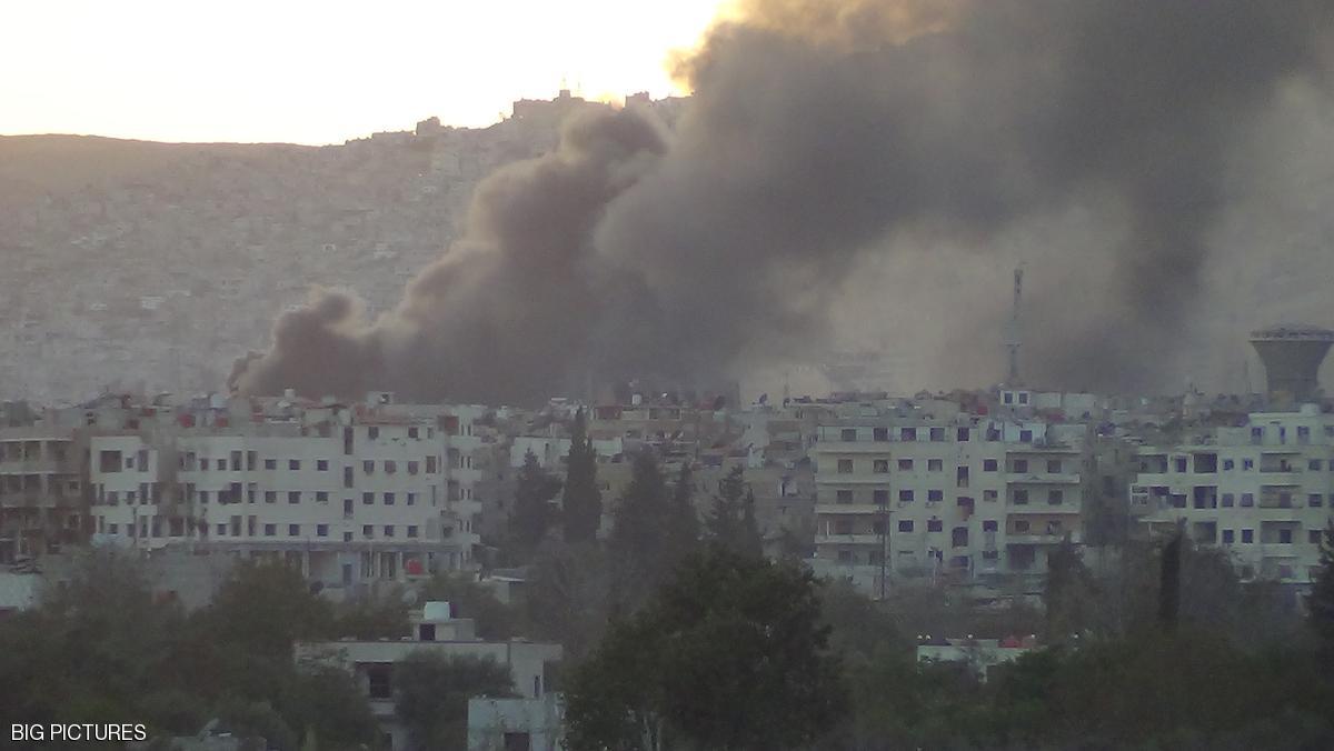  بعد هدنة موسكو.. الجيش السوري يقصف الغوطة الشرقية