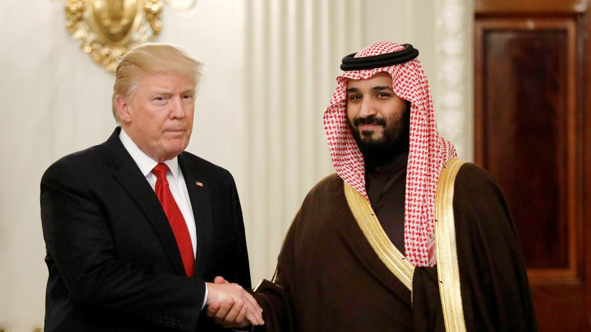   ولي العهد السعودي وترامب يتفقان على إيران