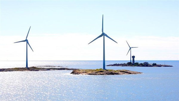   جزيرة صناعية لتوليد طاقة الرياح في بحر الشمال