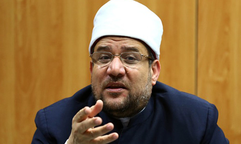 الأوقاف: نشروا كلام الوزير على طريقة .. ولا تقربوا الصلاة"