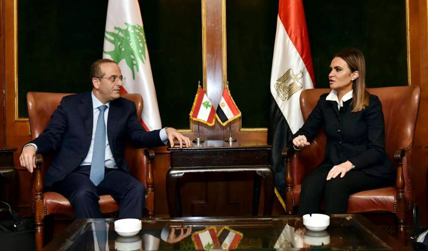   وزيرة الاستثمار المصرية: توقيع ١٧ وثيقة مع الجانب اللبناني ..  ووزير التجارة اللبناني: تضمنت اتفاقيات فى الزراعة والصناعة والنقل والطاقة