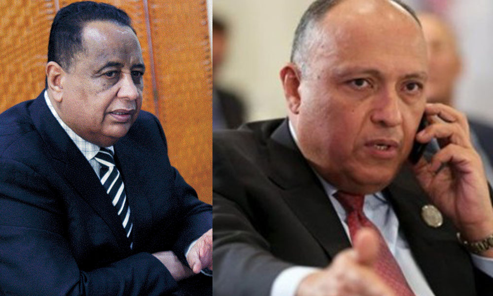   في بيان مشترك وزيرا خارجية مصر والسودان يؤكدان على عمق وخصوصية العلاقات 