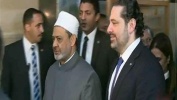   شيخ الأزهر يستقبل رئيس الوزراء اللبناني سعد الحريري