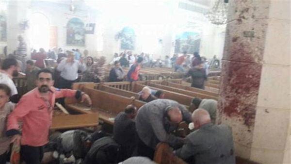  الصحة: 3 وفيات و31 مصابا حتى الآن بإنفجار داخل الكنيسة المرقسية بالإسكندرية