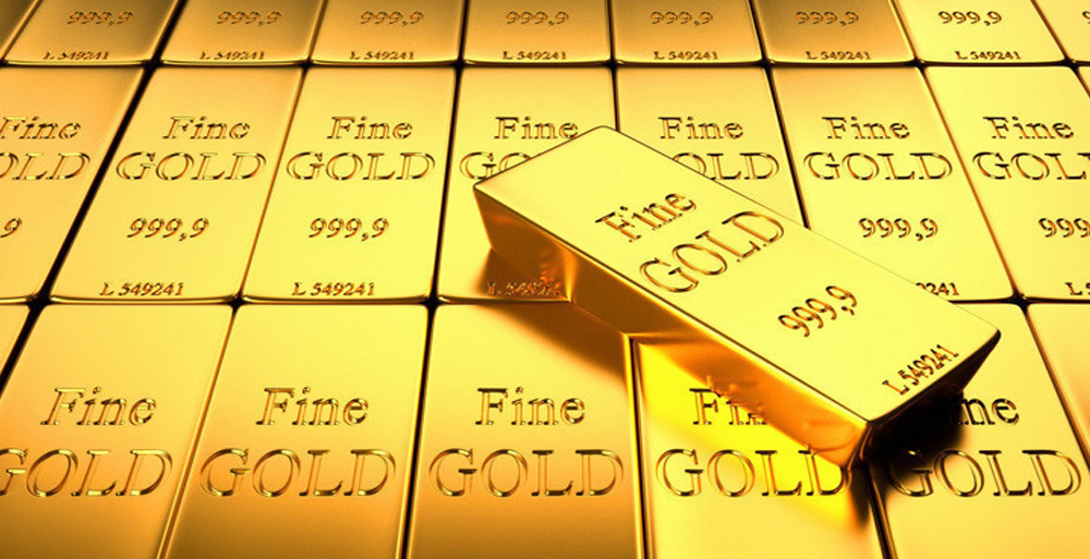   الذهب ينخفض بسبب ارتفاع الدولار