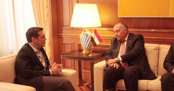   وزير الخارجية يختتم زيارته لليونان بمقابلة الرئيس اليوناني