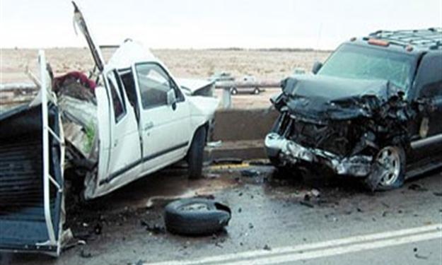   مصرع وإصابة 4 أشخاص في حادث تصادم على الطريق الدولي