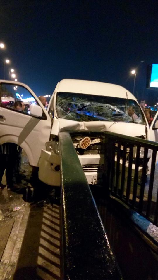   مصرع أمين شرطة وإصابة 4آخرين فى انقلاب سيارة للداخلية بأسيوط