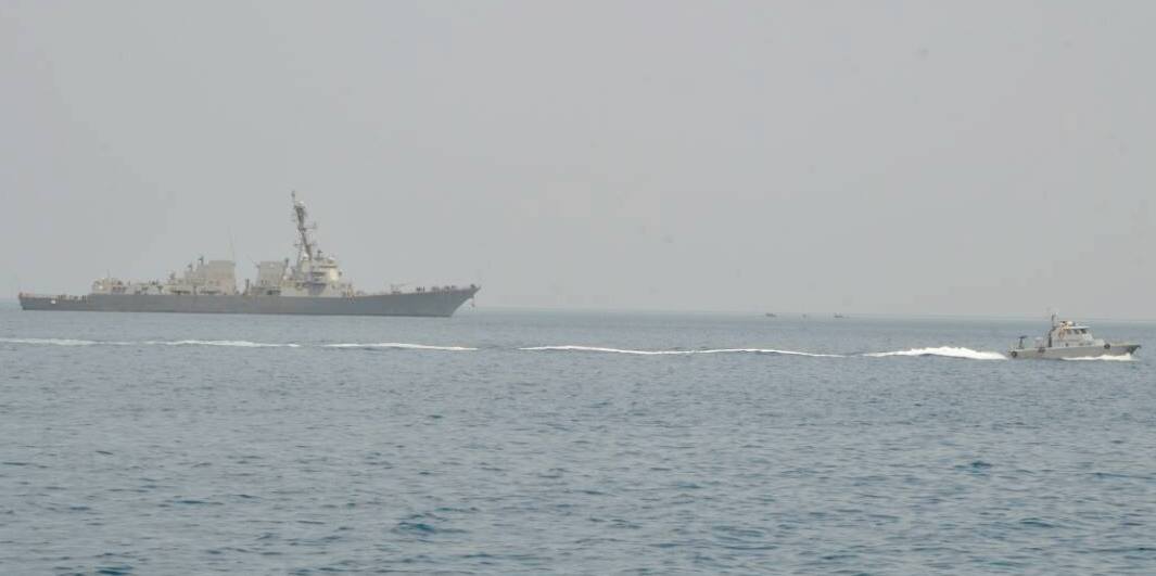   البحرية المصرية والأمريكية يجريان التدريب البحرى المشترك «تحية النسر 2017»