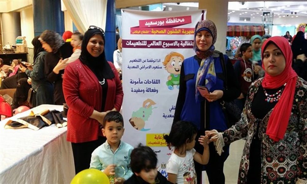   صحة بورسعيد تحتفل بالأسبوع العالمى للتطعيمات