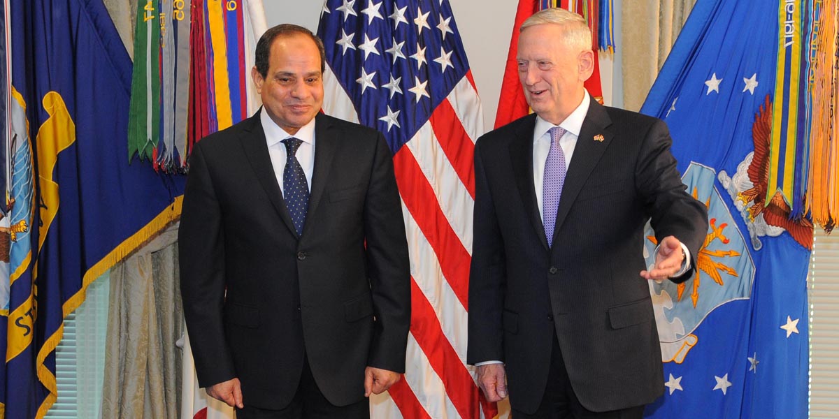   وزير الدفاع الأمريكى يصل القاهرة لتنفيذ ما تم الاتفاق عليه فى زيارة السيسى لواشنطن